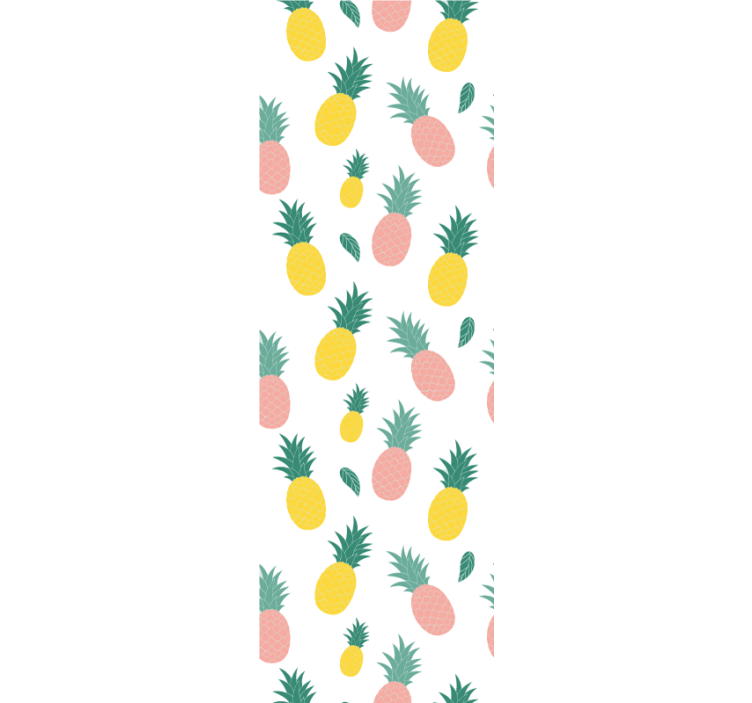 Tenda a rullo cucina design frutta ananas - TenStickers