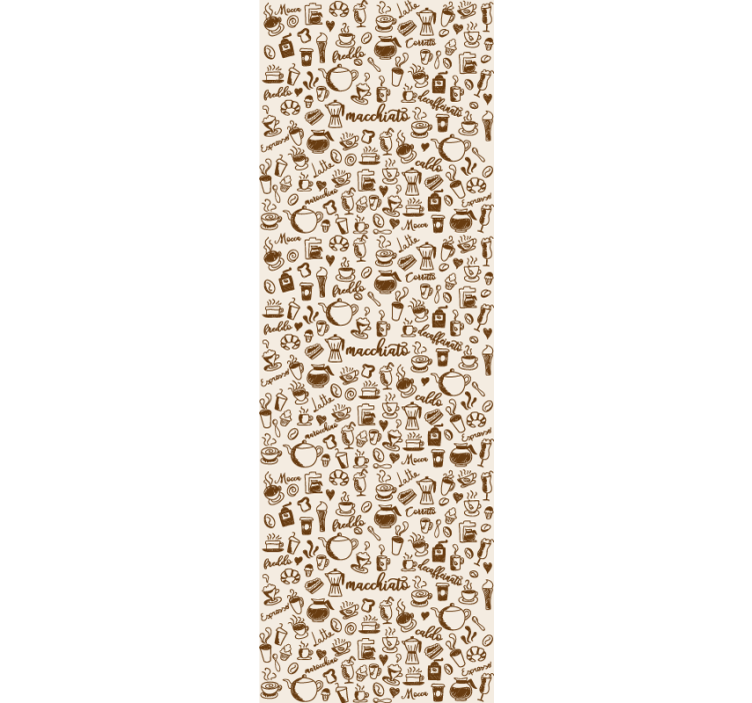 Tenda a rullo sala da pranzo tradizione caffè italiano - TenStickers