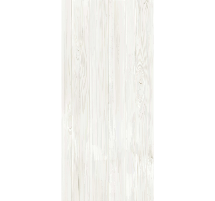 Tenda a rullo sala da pranzo legno bianco - TenStickers