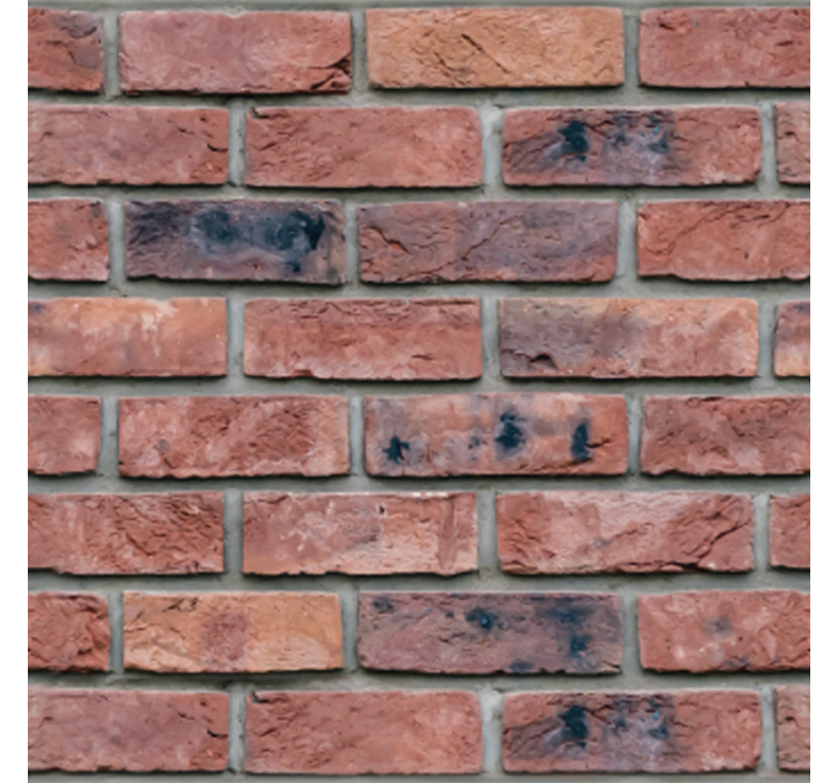 Tenda a rullo sala da pranzo muro di pietra insolito - TenStickers