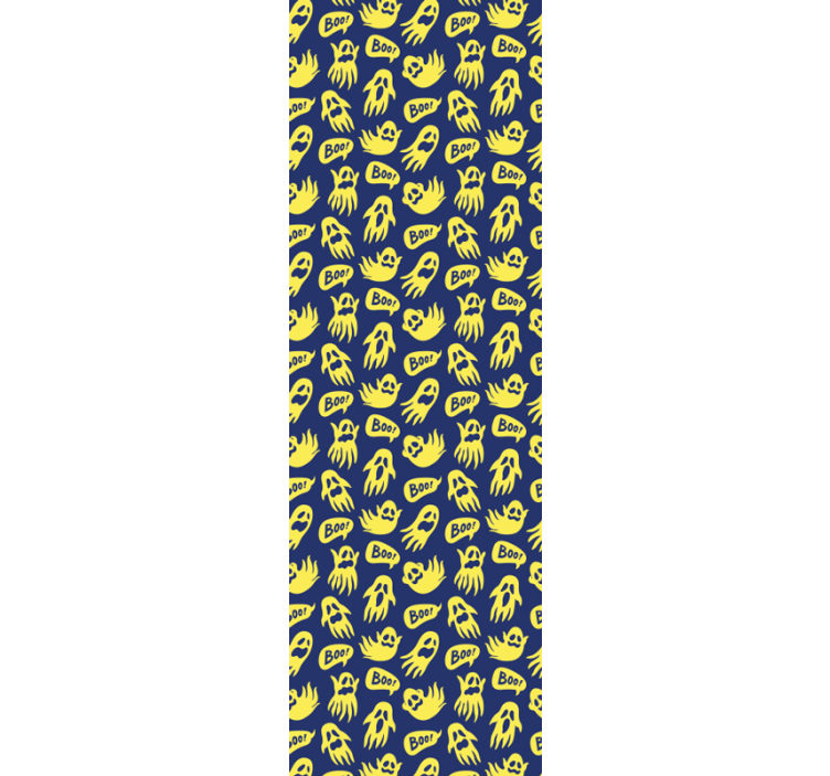 Tenda a rullo cameretta divertimento spettrale - TenStickers