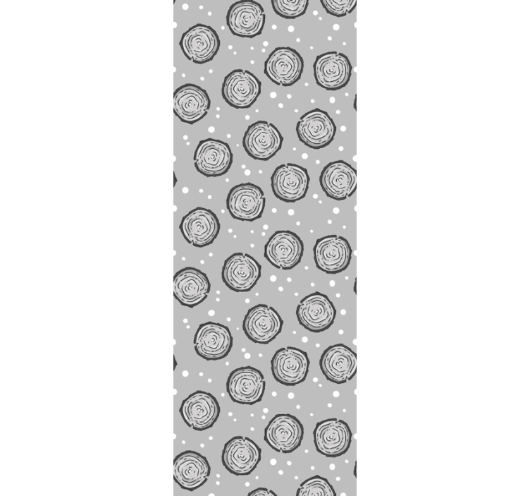 Tenda a rullo cameretta stile nordico alpino - TenStickers