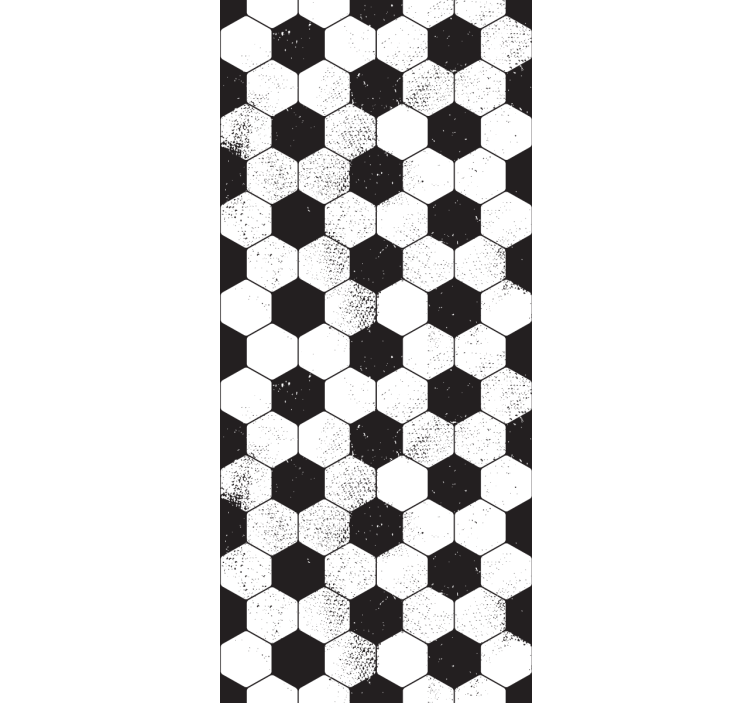 Tenda a rullo cameretta motivo con pallone sporco - TenStickers