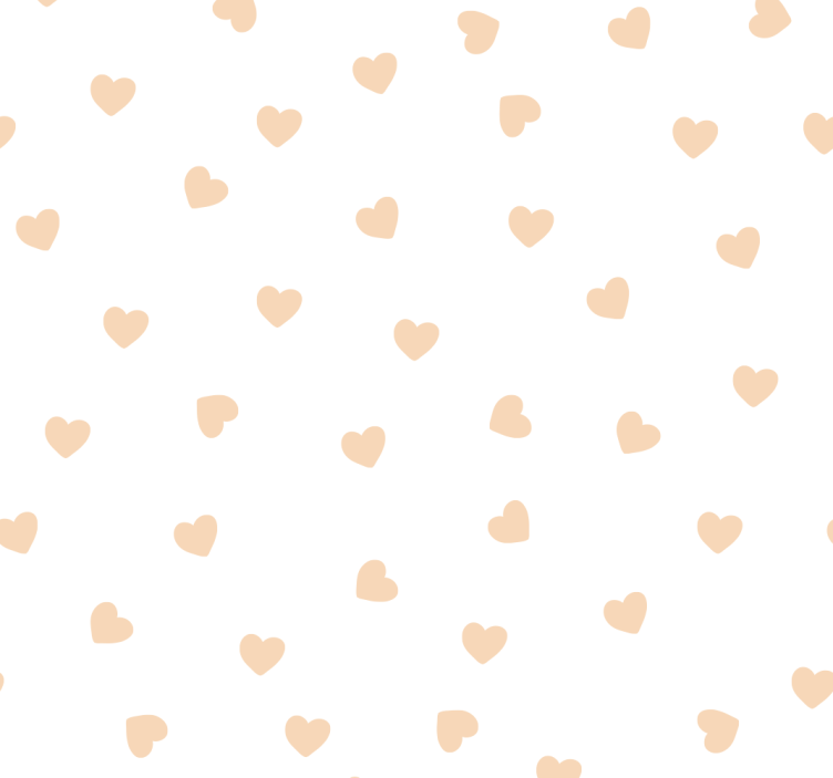 Tenda a rullo cameretta cuoricini piccoli - TenStickers