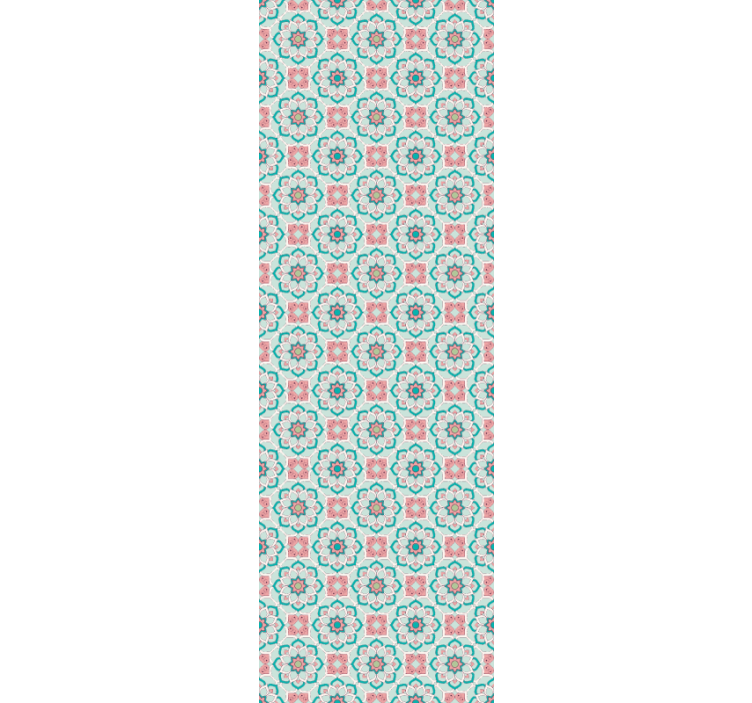 Tenda a rullo per ufficio stile nonna chic - TenStickers