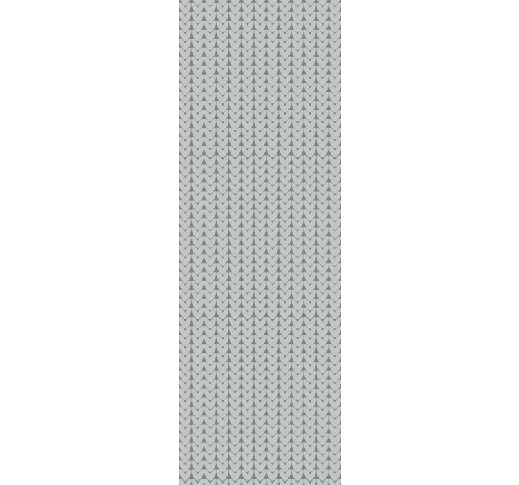 Tenda a rullo per ufficio motivo verticale grigio minimalista - TenStickers