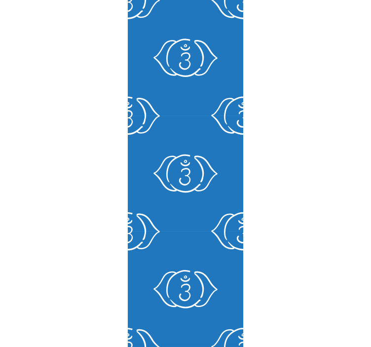 Tenda a rullo per ufficio simbolo del terzo occhio - TenStickers