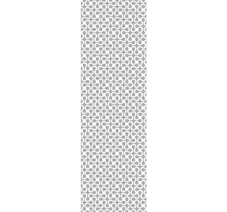 Tenda a rullo moderna twister bianca moderna - TenStickers