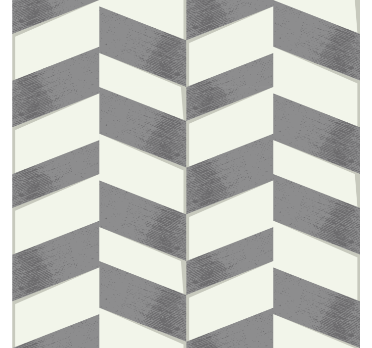 Tenda a rullo grigia a zigzag grigia - TenStickers