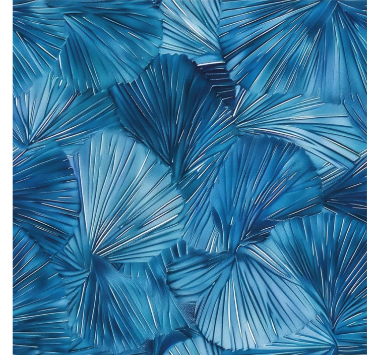 Tenda a rullo blu punti visivi blu - TenStickers