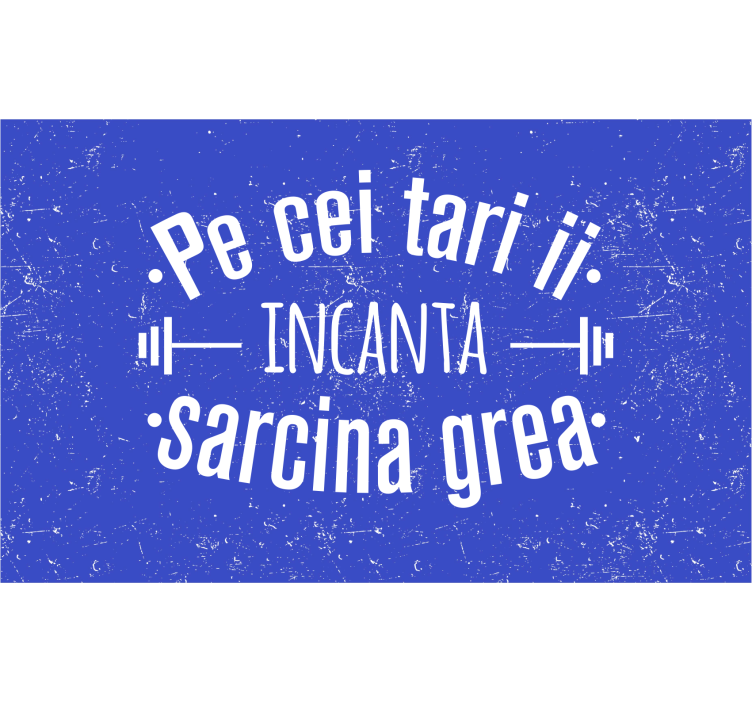 Tenda a rullo blu incanta anche i più forti - TenStickers
