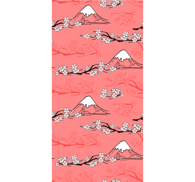 Tenda a rullo alberi Primavera - TenStickers