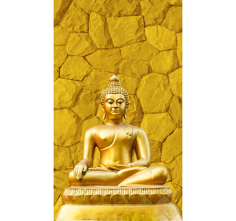 Tende a rullo cameretta Buddha d'oro - TenStickers