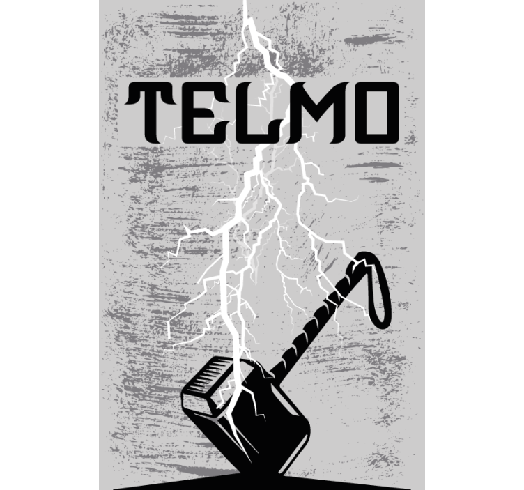 Tenda a rullo Eroe del martello - TenStickers