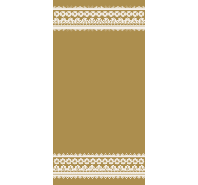 Tenda a rullo elegante fascia con motivo traforato - TenStickers