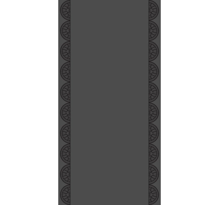 Tende a rullo motivi motivo geometrico circolare - TenStickers