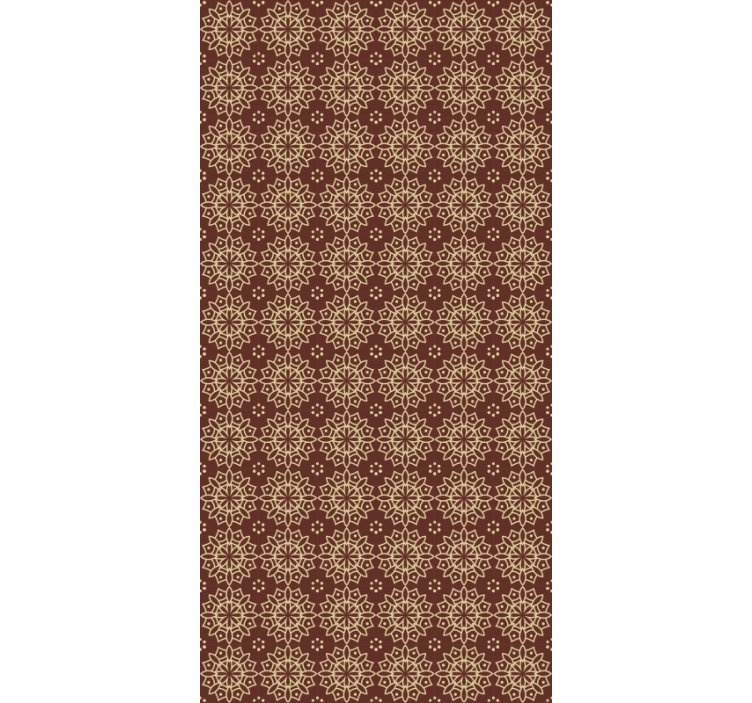 Tende a rullo motivi paralume con motivo geometrico - TenStickers