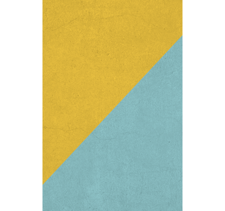 Tenda a rullo per ufficio blocchi di colore diagonali - TenStickers