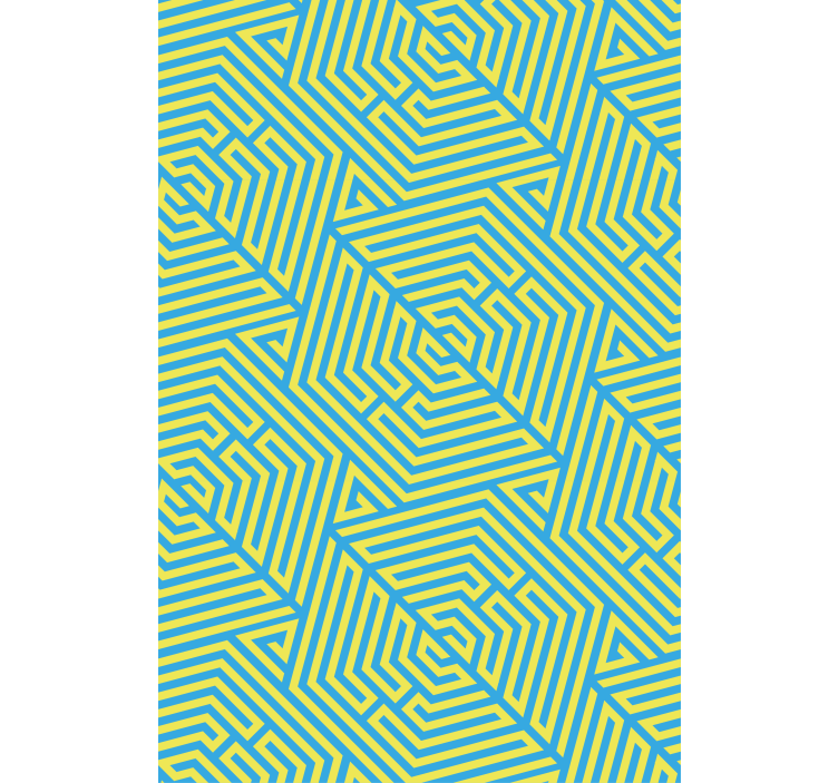 Tende a rullo motivi disposizione lineare geometrica - TenStickers