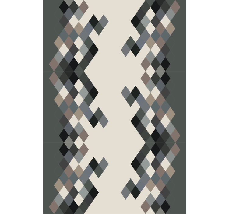 Tenda a rullo cucina moderna sfumature di colore blocchi - TenStickers