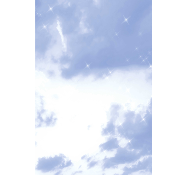 Tenda a rullo nuvole cielo morbido - TenStickers