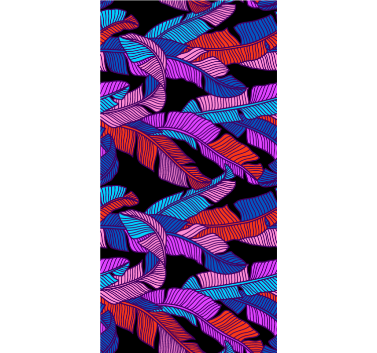 Tenda a rullo originale modello di pennacchio elettrico - TenStickers