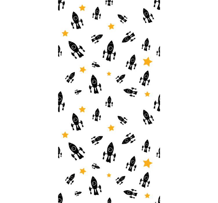 Tenda a rullo gamer avventura della stella del razzo - TenStickers