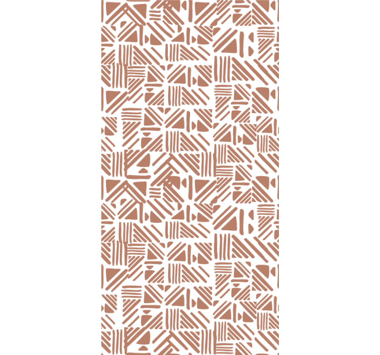 Tenda a rullo camera da letto elementi di motivi geometrici - TenStickers