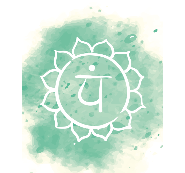Tenda a rullo zen creazione dell'emblema del chakra - TenStickers