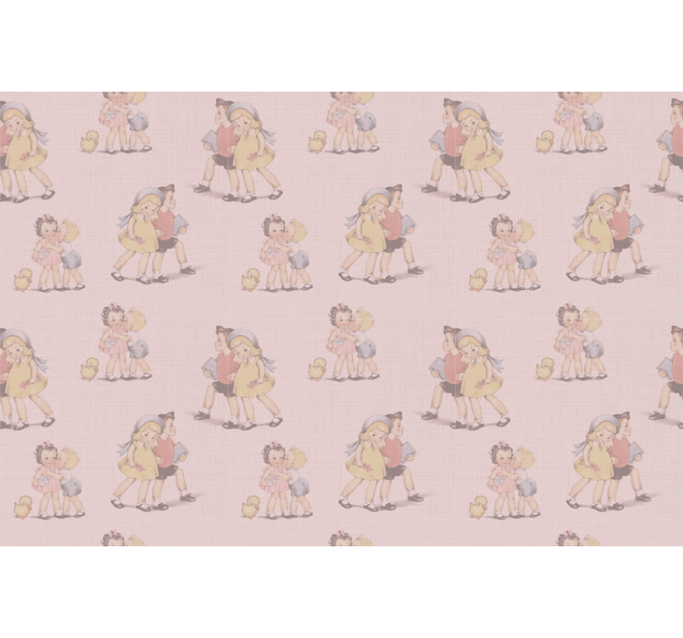 Tenda a rullo originale bambini che giocano insieme - TenStickers