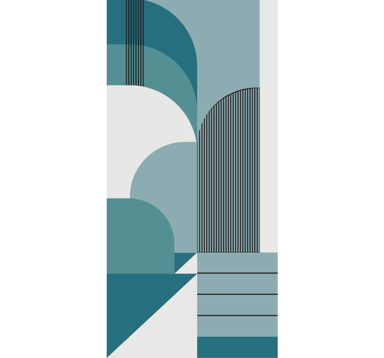 Tenda a rullo originale personalizzabile con cuori e nome - TenStickers