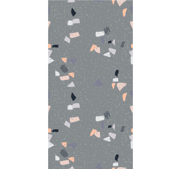Tende a rullo motivi semplice terrazzo grigio - TenStickers