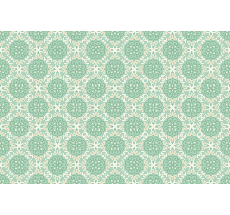 Tenda a rullo piante e fiori elaborati motivi botanici - TenStickers