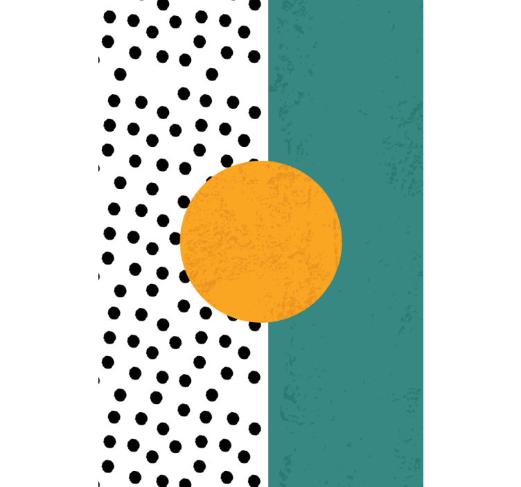 Tenda a rullo moderna design contemporaneo a pois - TenStickers