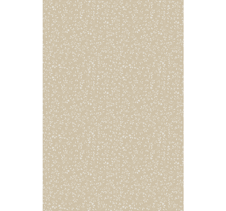 Tenda a rullo fiori e piante tema foglia morbida - TenStickers