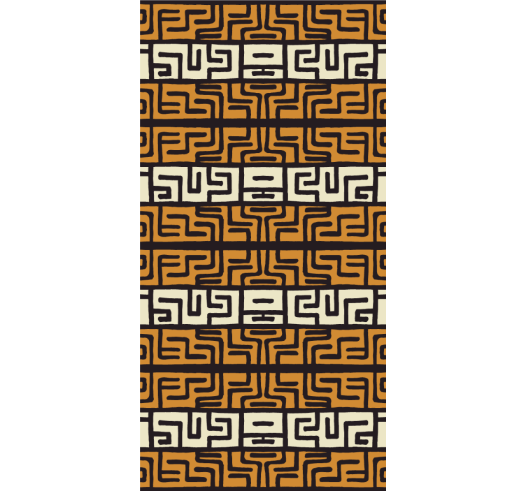 Tende a rullo motivi miscela di disposizione geometrica - TenStickers