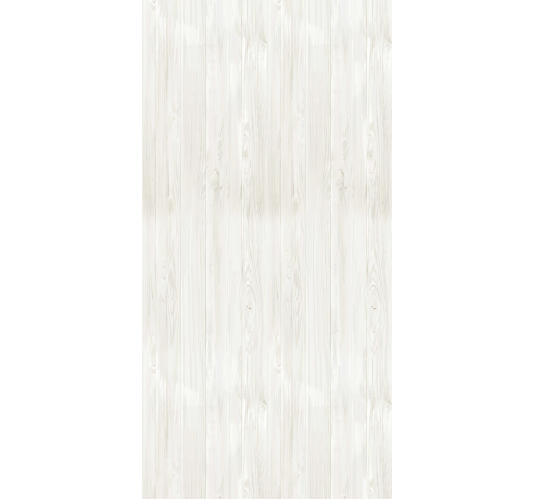 Tenda a rullo soggiorno stile rustico legno bianco - TenStickers