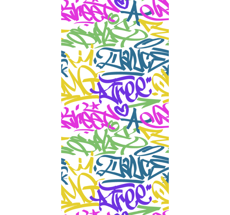 Tenda a rullo con stile graffit - TenStickers