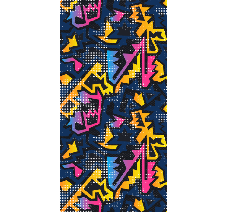 Tenda a rullo stile graffiti di strada - TenStickers