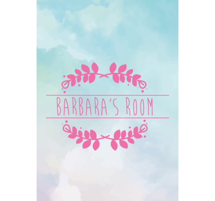 Tende a rullo Bambini stanza personalizzata - TenStickers