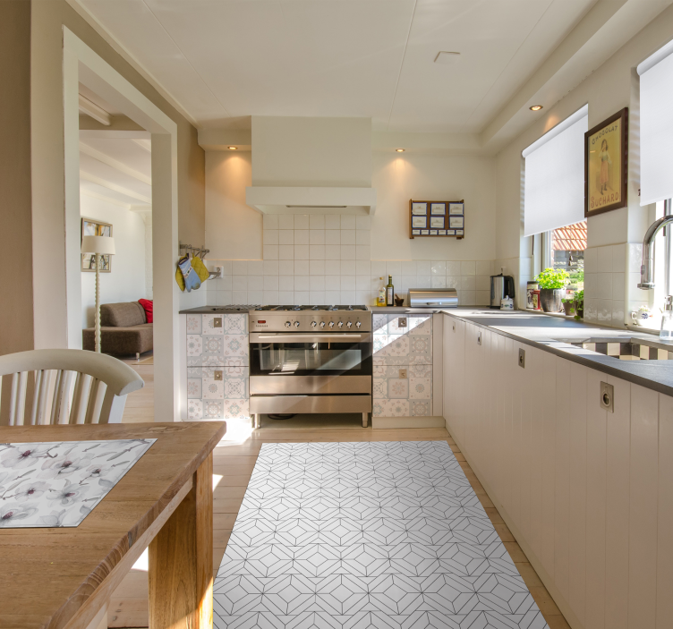 Tenda a rullo bianca oscurante - TenStickers