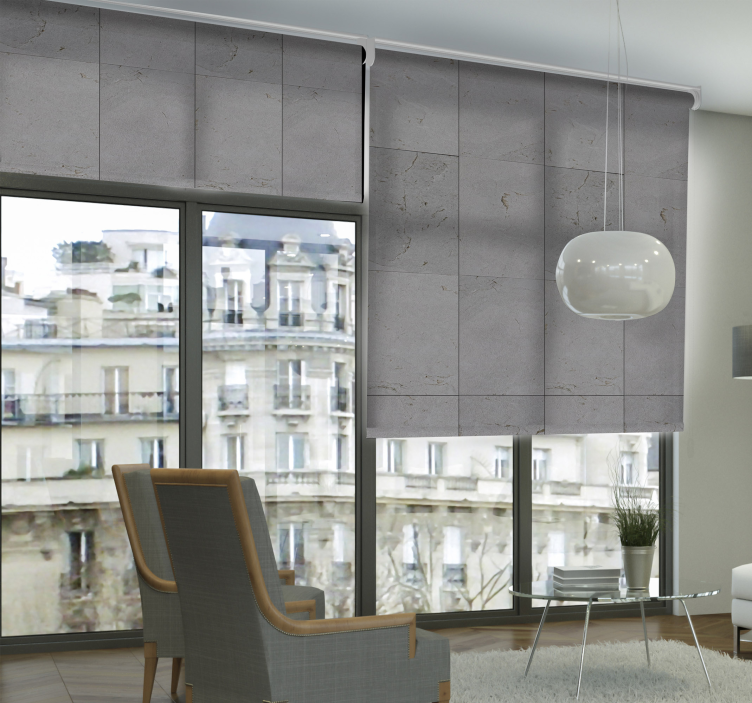 Tende a rullo effetto cemento - TenStickers