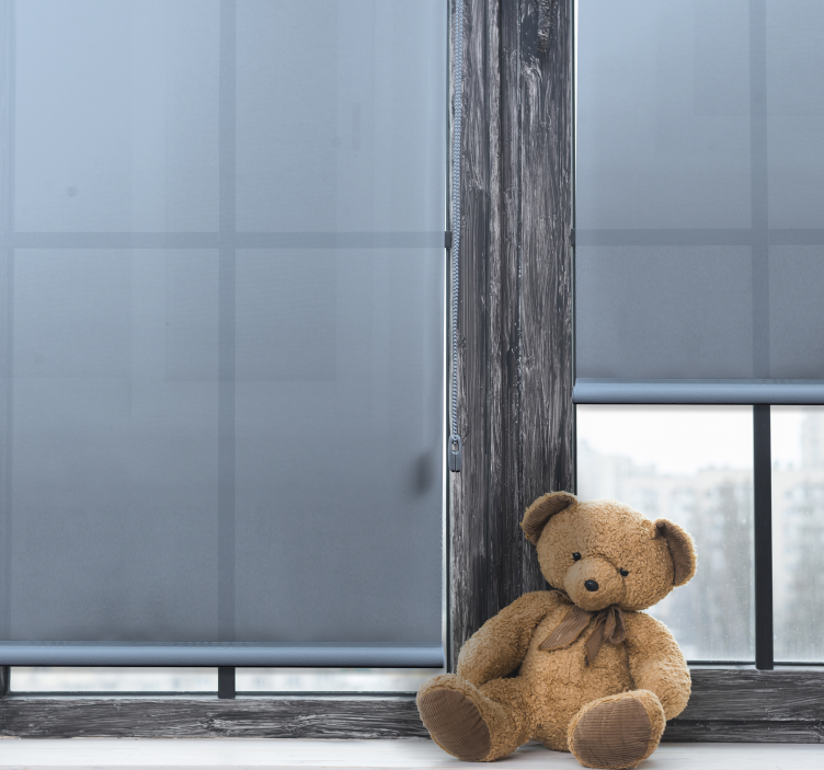 Tenda a rullo oscurante tonalità ciano pallido - TenStickers