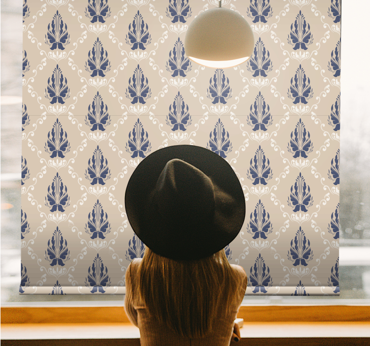 Tenda a rullo elegante grazioso tema botanico - TenStickers