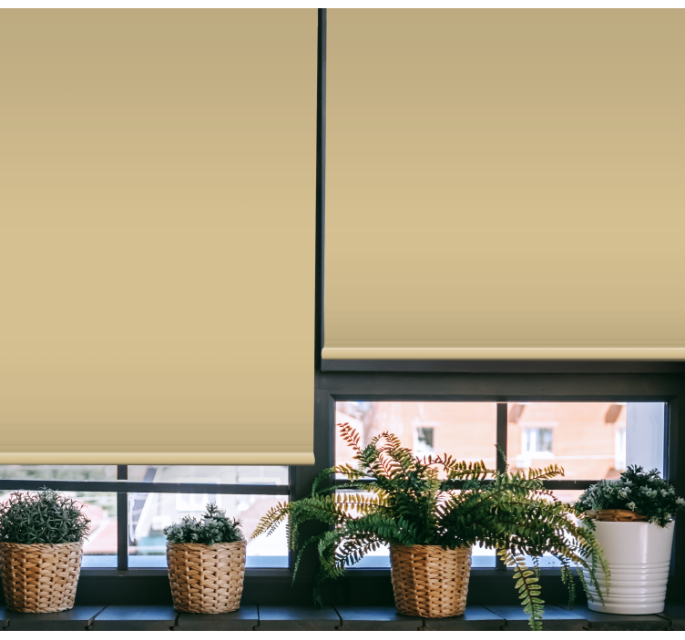 Tenda a rullo oscurante tonalità neutre strutturate - TenStickers