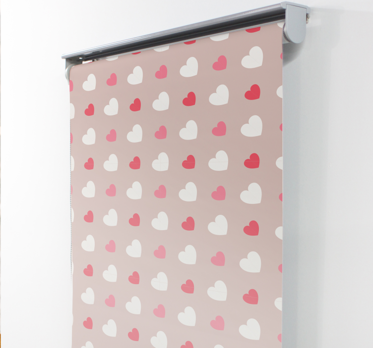 Tenda a rullo romantica modello beige - TenStickers