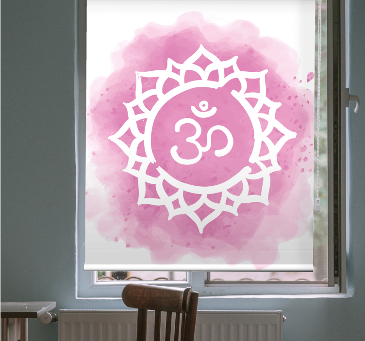 Tenda a rullo zen simbolo mandala om - TenStickers