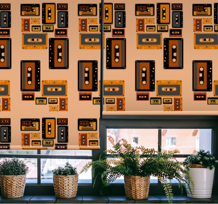 Tende a rullo più vintage cassette retrò - TenStickers