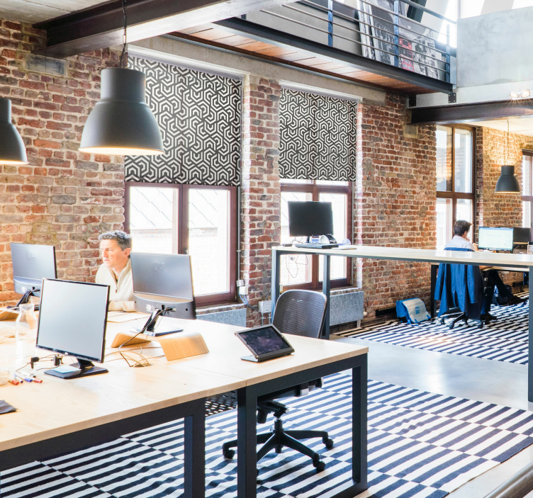 Tenda a Rullo stile geometrico - TenStickers