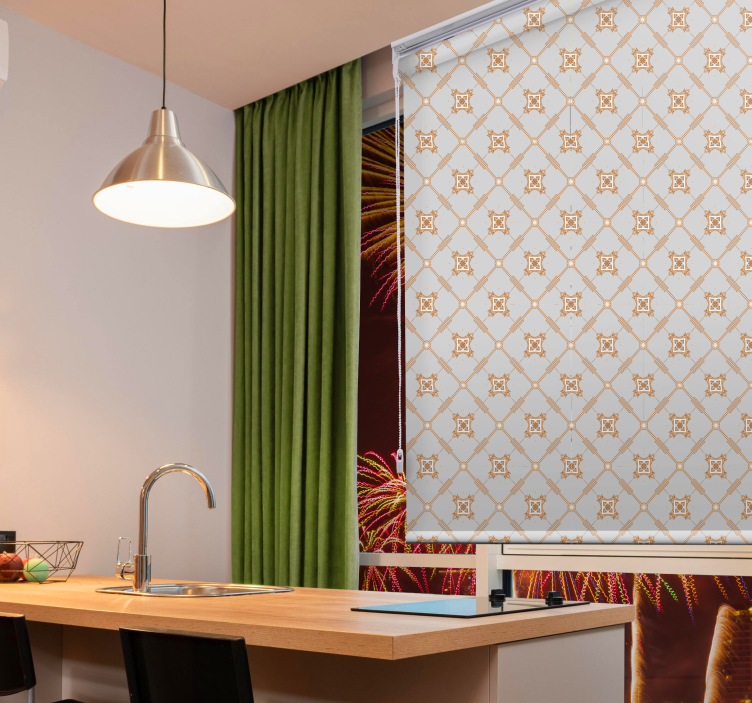 Tenda a rullo cucina moderna stile - TenStickers